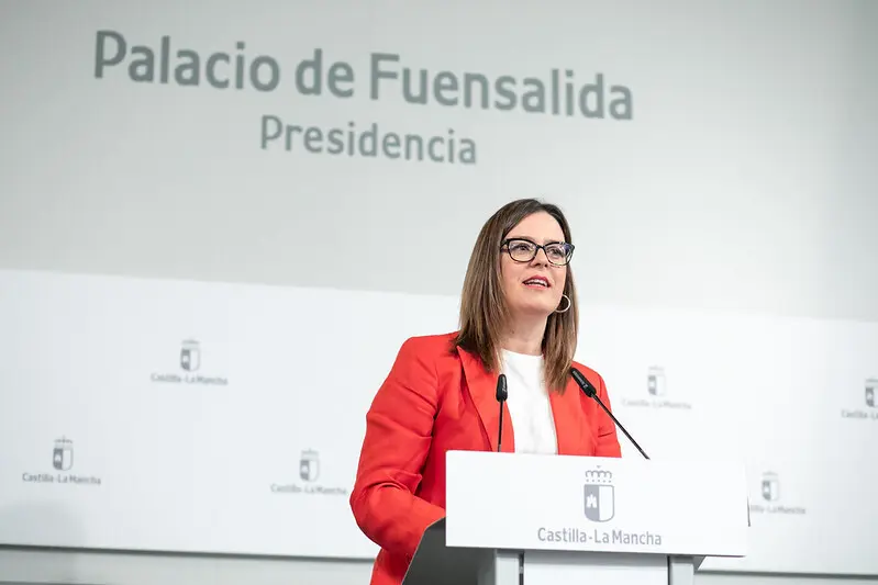 La consejera Portavoz, Esther Padilla
