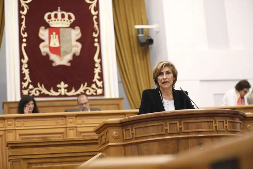 La portavoz de Econom&iacute;a y Empresas del grupo socialista en las Cortes de Castilla-La Mancha, Paloma S&aacute;nchez