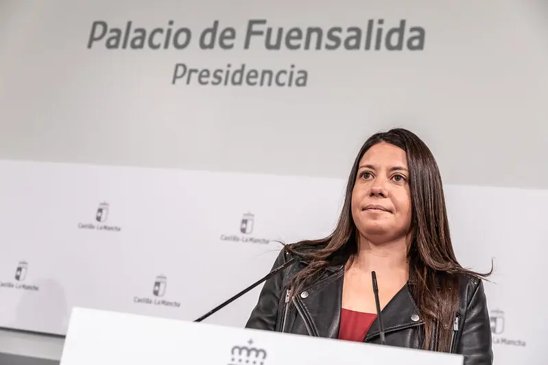 La consejera de Bienestar Social, B&aacute;rbara Garc&iacute;a Torijano