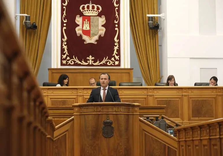 David Moreno, presidente de Vox en las Cortes de Castilla-La Mancha