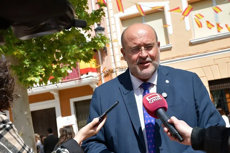 El vicepresidente primero del Ejecutivo castellanomanchego, Jos&eacute; Luis Mart&iacute;nez Guijarro