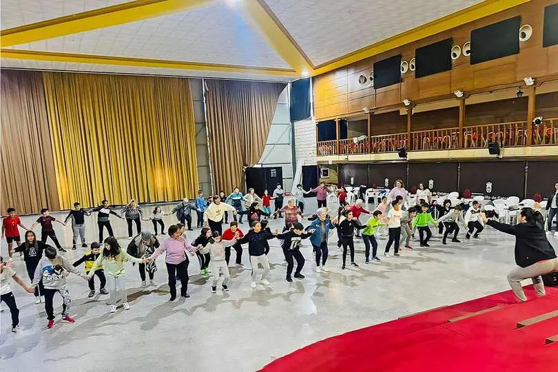 En plena actividad