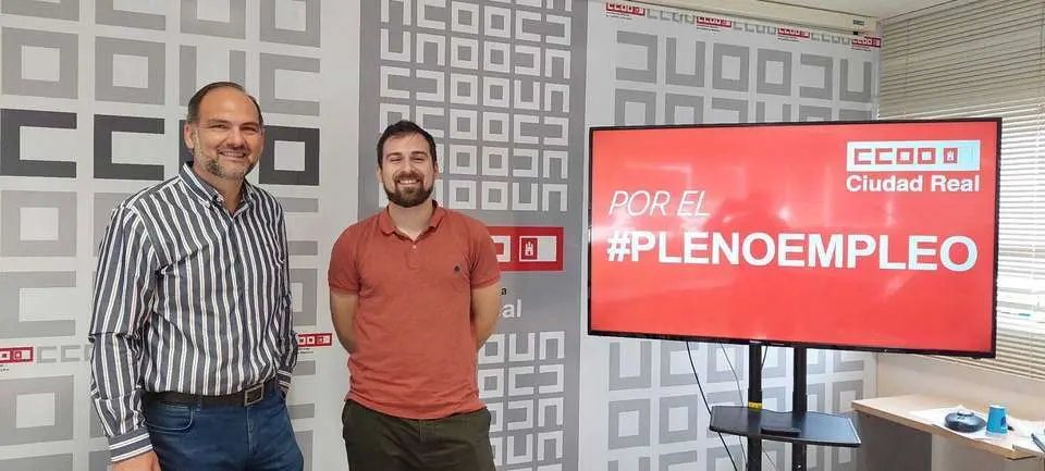 El secretario de Empleo y Pol&iacute;ticas P&uacute;blicas de CCOO-CLM, Juan Carlos del Puerto