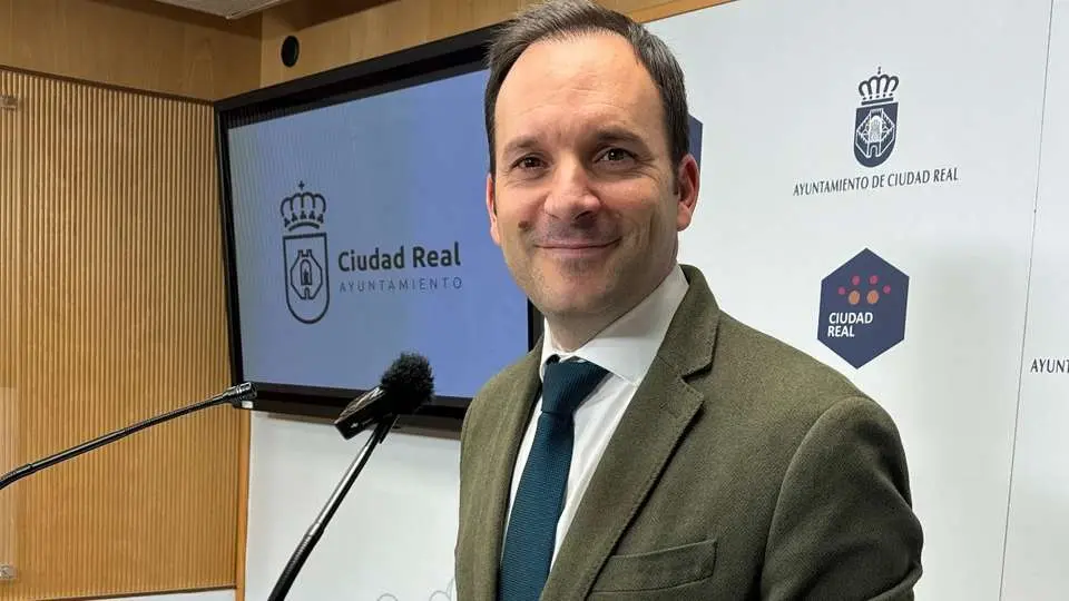 El portavoz municipal de Ciudad Real, Guillermo Arroyo