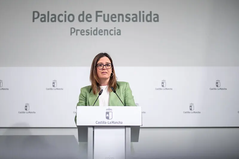 La consejera Portavoz, Esther Padilla