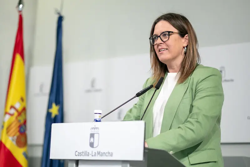 La consejera Portavoz, Esther Padilla