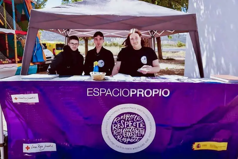Equipo de dinamizaci&oacute;n del Punto Violeta