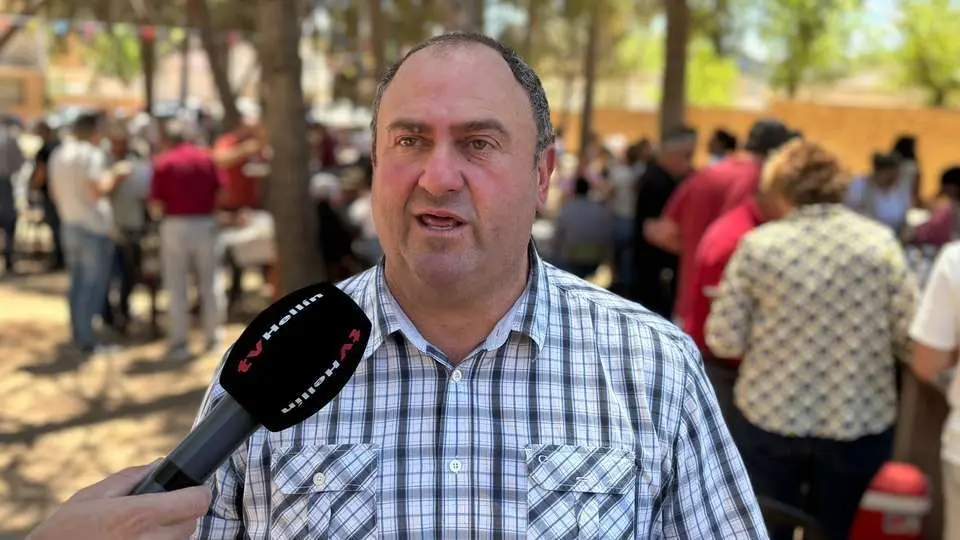 El consejero de Agricultura, Ganader&iacute;a y Desarrollo Rural, Juli&aacute;n Mart&iacute;nez Liz&aacute;n