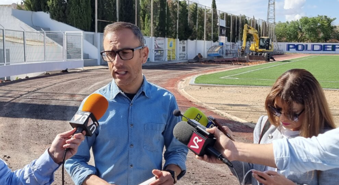 El teniente de alcalde de Deportes, David Sevilla