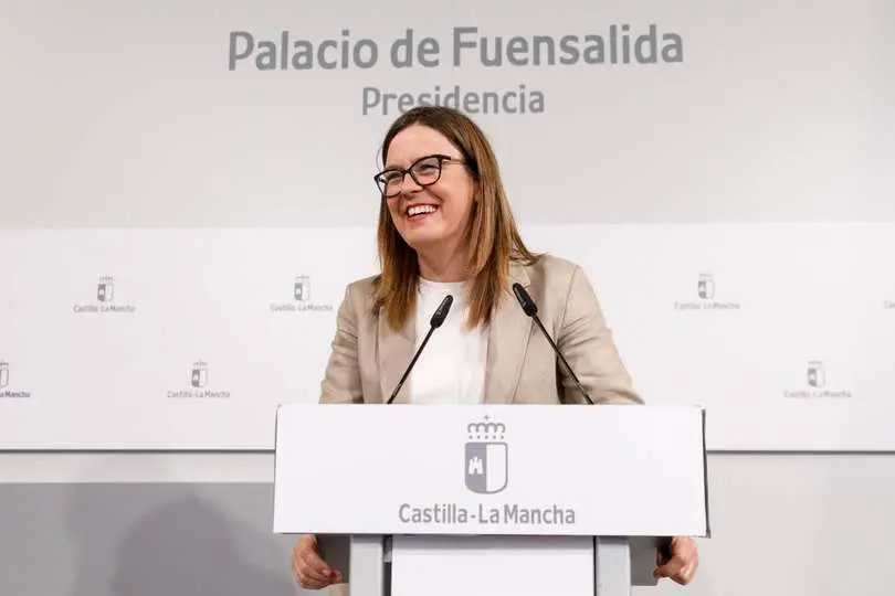La portavoz del Ejecutivo regional, Esther Padilla