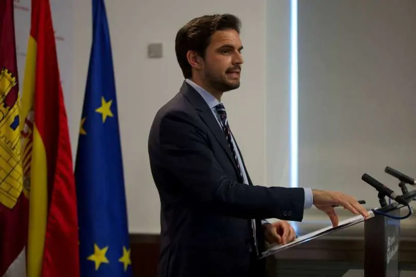 El viceportavoz del Grupo Parlamentario Popular en las Cortes de Castilla-La Mancha, Santiago Serrano