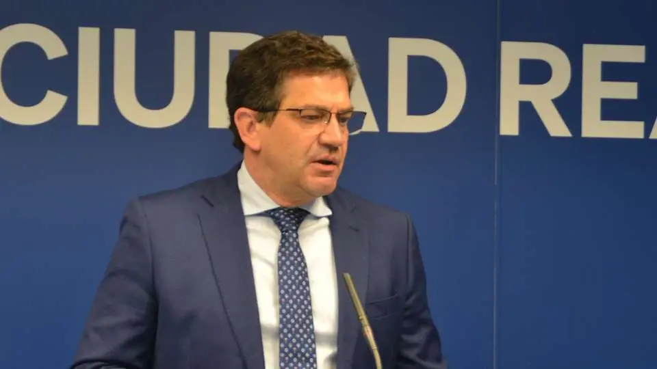 El presidente del Partido Popular de Ciudad Real, Miguel &Aacute;ngel Valverde