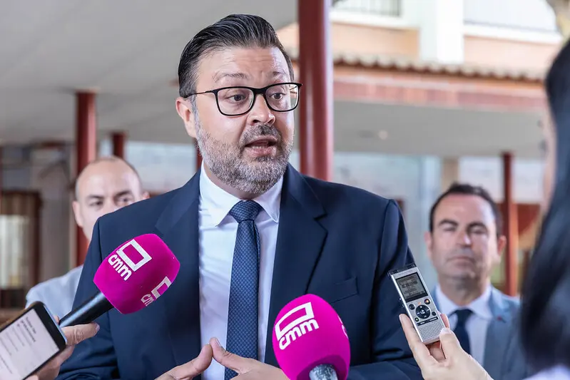 El consejero de Educaci&oacute;n, Cultura y Deportes, Amador Pastor