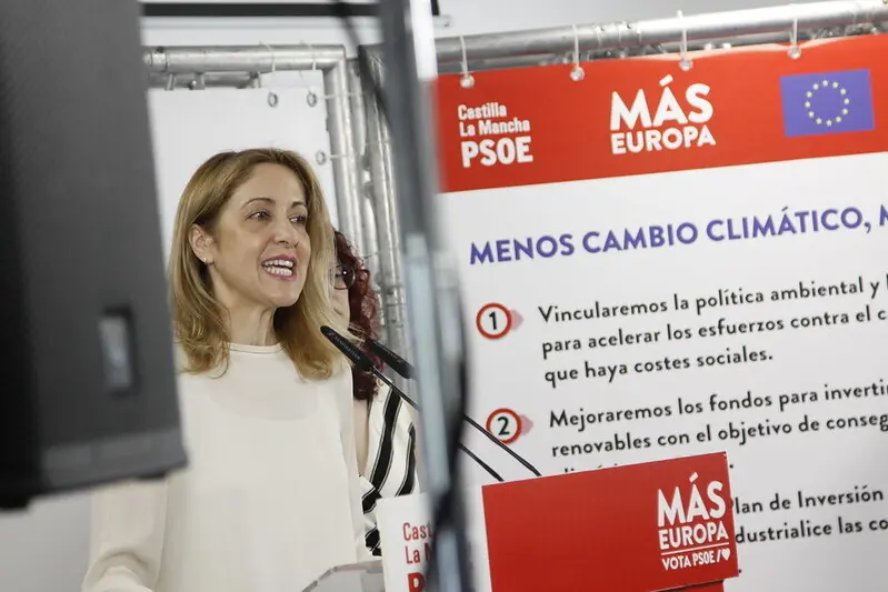 La eurodiputada candidata a la reelecci&oacute;n al Parlamento Europeo y vice-secretaria general del PSOE de Castilla-La Mancha, Cristina Maestre