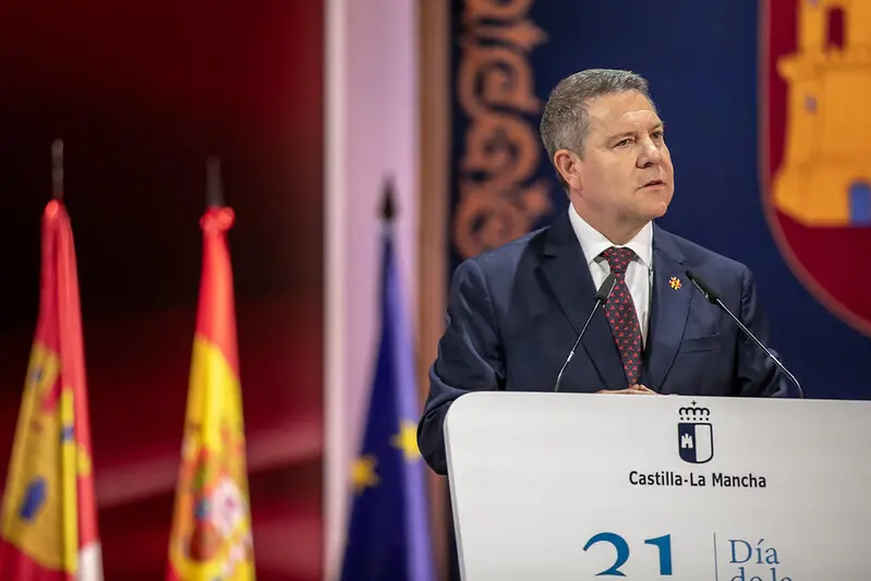 El presidente de Castilla-La Mancha, Emiliano Garc&iacute;a-Page