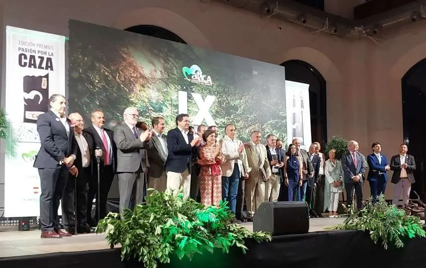 Casto S&aacute;nchez en Premios 'Pasi&oacute;n por la Caza'