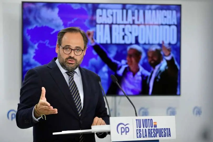 El presidente del Partido Popular de Castilla-La Mancha, Paco N&uacute;&ntilde;ez