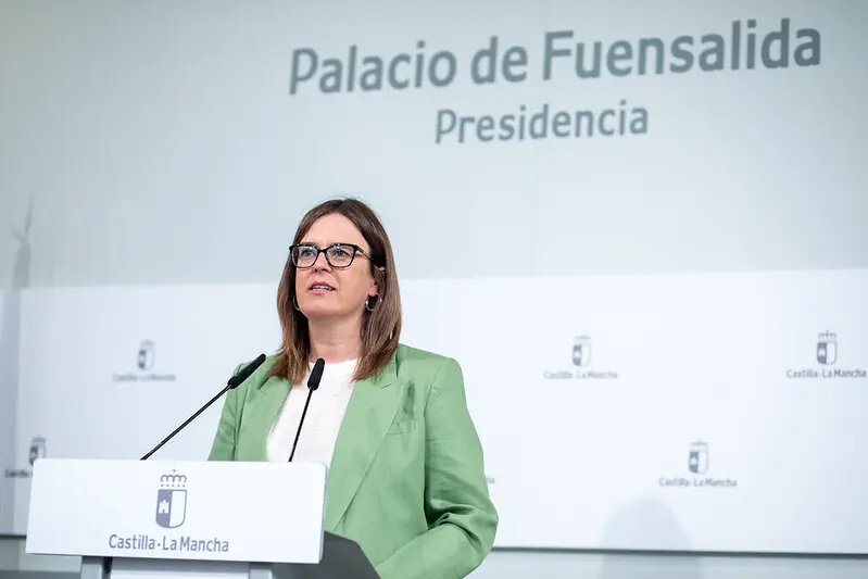 La consejera portavoz, Esther Padilla