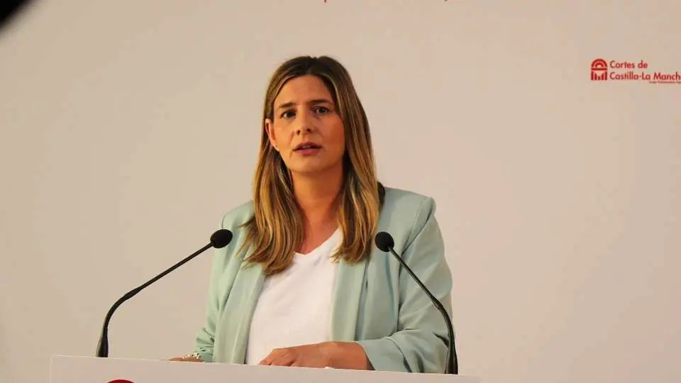 La secretaria general y portavoz parlamentaria del Partido Popular de Castilla-La Mancha, Carolina Agudo