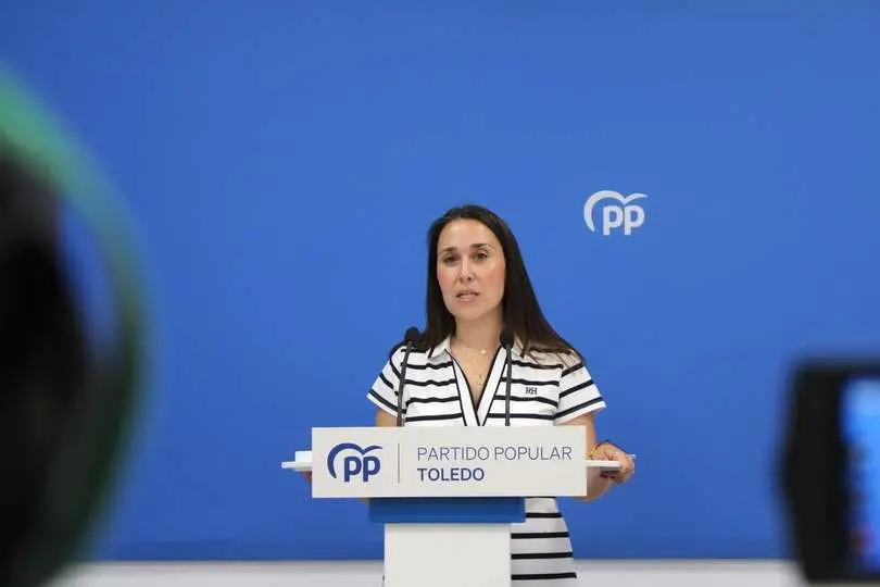 La portavoz del Partido Popular de Castilla-La Mancha, Alejandra Hern&aacute;ndez