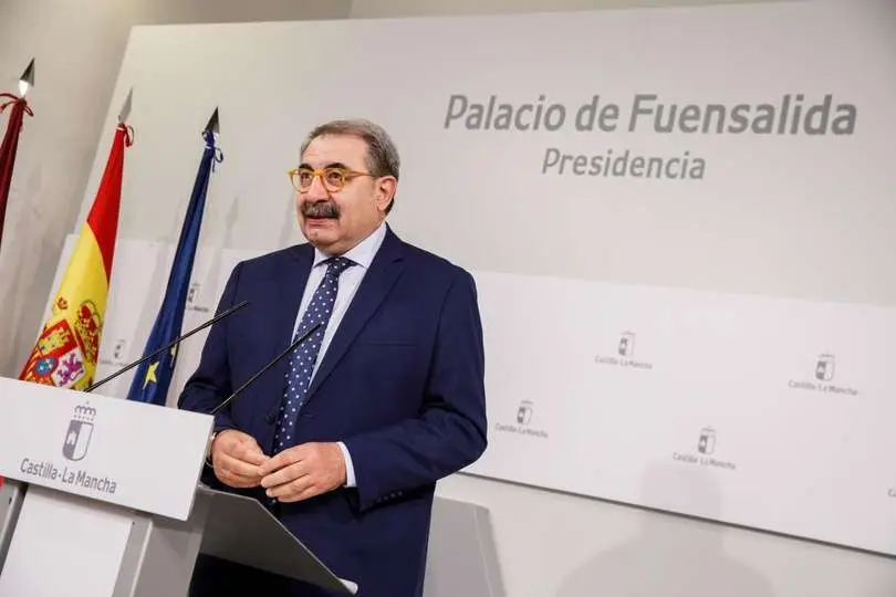 El consejero de Sanidad, Jes&uacute;s Fern&aacute;ndez Sanz