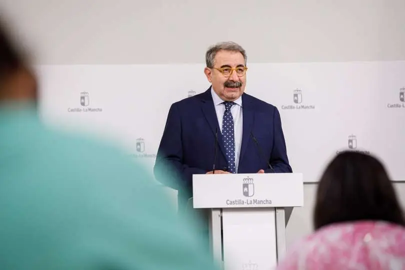 El consejero de Sanidad, Jes&uacute;s Fern&aacute;ndez Sanz
