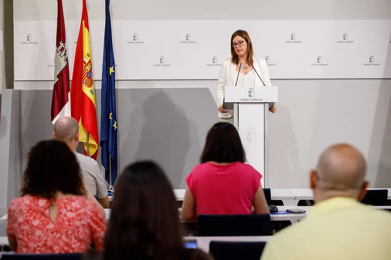 La portavoz del Ejecutivo, Esther Padilla