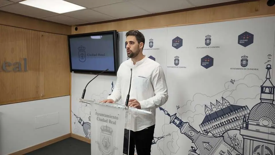 El concejal de Deportes de Ciudad Real, Pau Beltr&aacute;n