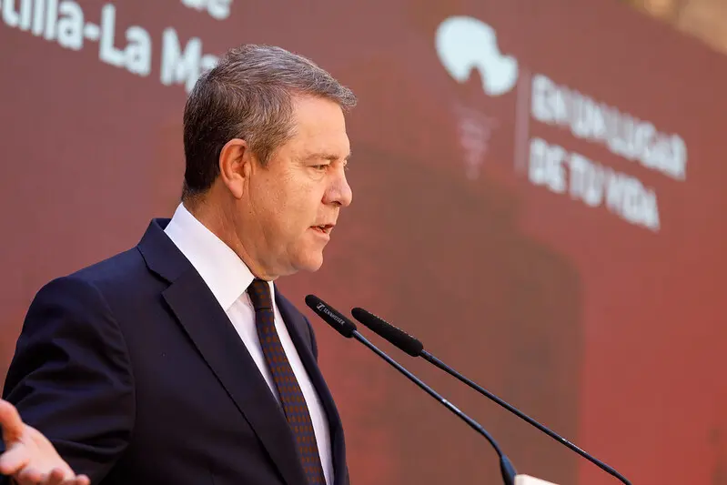 El presidente regional, Emiliano Garc&iacute;a-Page