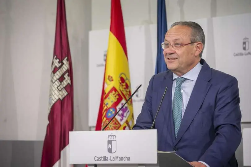 El consejero de Hacienda, Administraciones P&uacute;blicas y Transformaci&oacute;n Digital, Juan Alfonso Ruiz Molina
