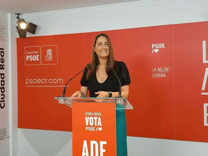 La diputada nacional y Portavoz del PSOE provincial de Ciudad Real, Cristina L&oacute;pez Zamora
