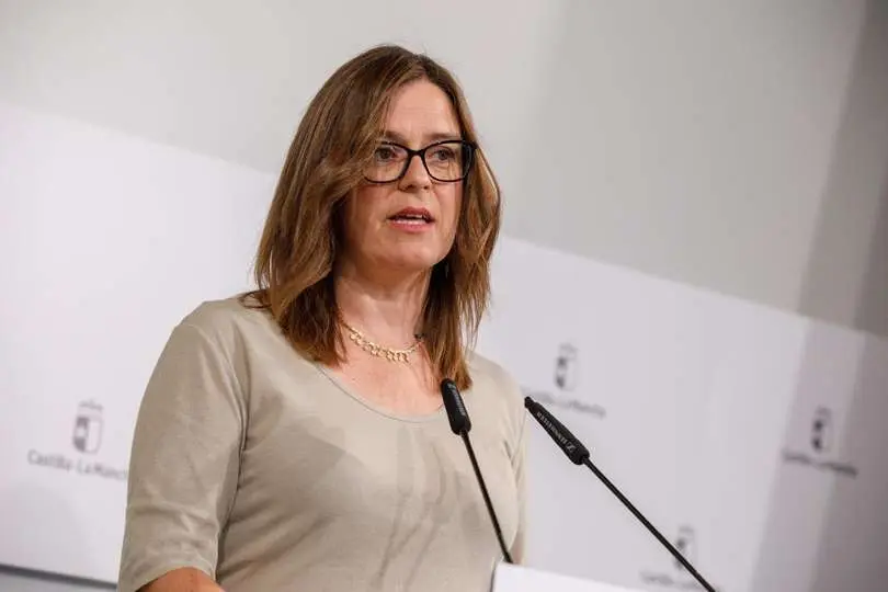 La consejera Portavoz, Esther Padilla