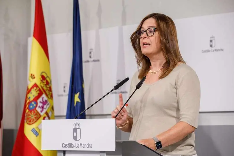 La consejera Portavoz, Esther Padilla