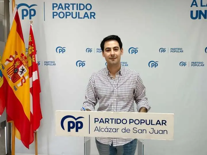 El presidente de NNGG de Castilla-La Mancha, Jos&eacute; Luis Montalvo