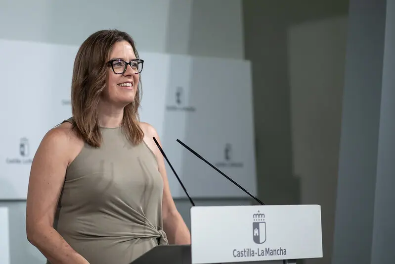 La consejera Portavoz del Gobierno regional, Esther Padilla