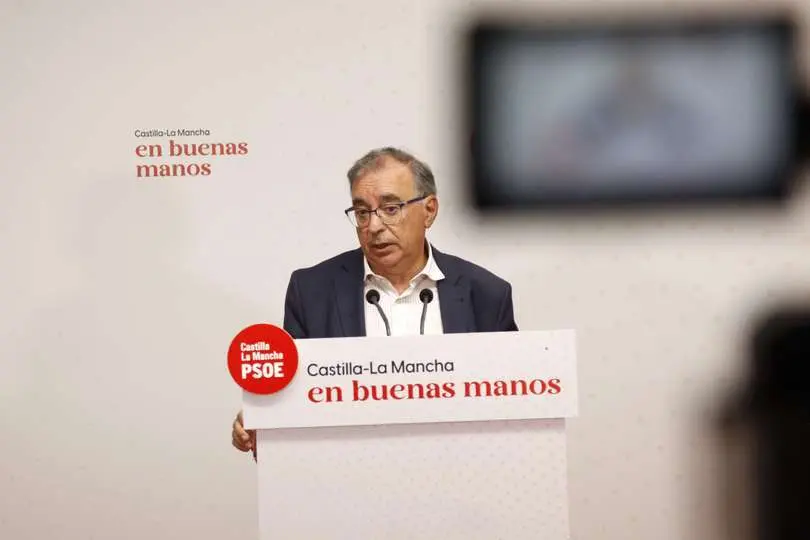 El diputado del grupo socialista en las Cortes de Castilla-La Mancha, Fernando Mora