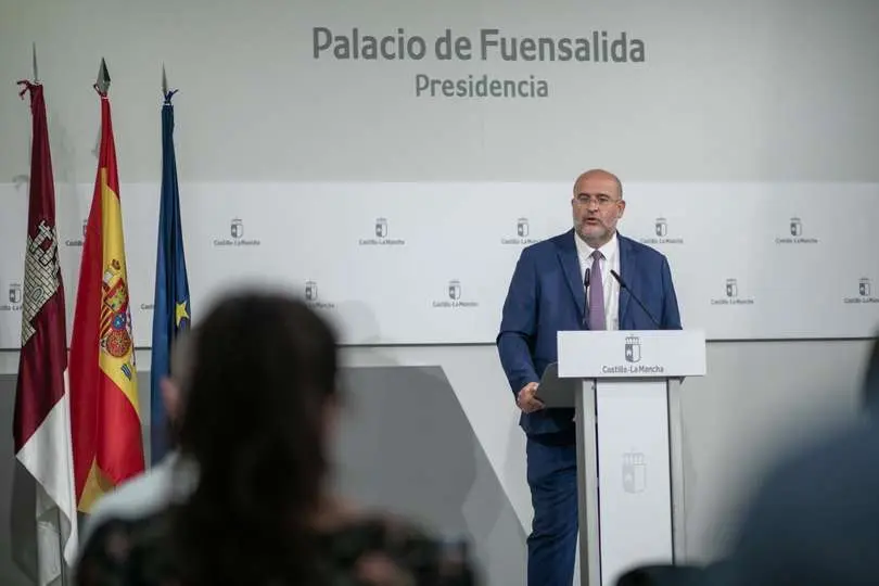 El vicepresidente primero del Ejecutivo auton&oacute;mico, Jos&eacute; Luis Mart&iacute;nez Guijarro