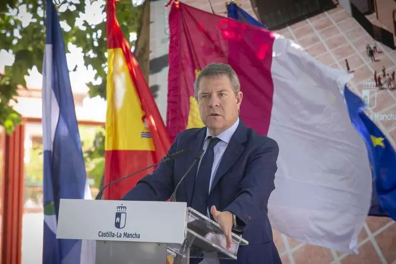 &nbsp;El presidente de Castilla-La Mancha, Emiliano Garc&iacute;a-Page