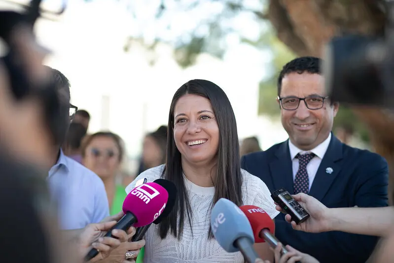 La consejera de Bienestar Social, B&aacute;rbara Garc&iacute;a Torijano