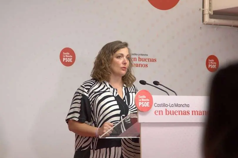 La diputada del grupo socialista en las Cortes de Castilla-La Mancha Charo Garc&iacute;a Saco