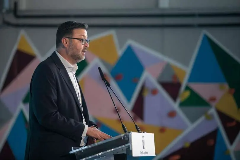 El consejero de Educaci&oacute;n, Cultura y Deportes, Amador Pastor