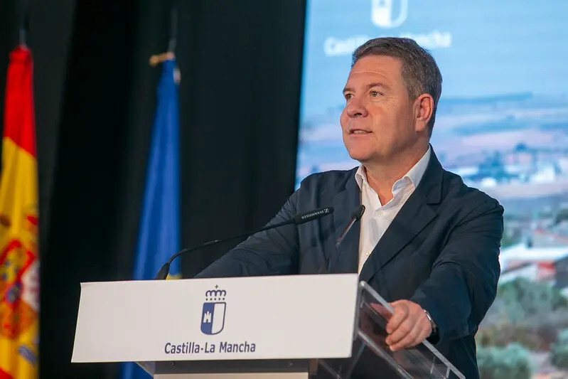 El presidente de Castilla-La Mancha, Emiliano Garc&iacute;a-Page