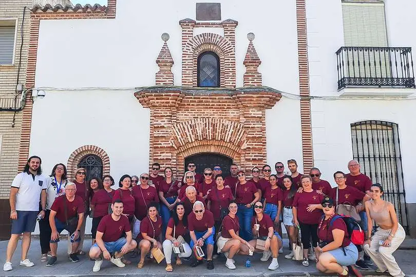 Posado el colectivo folcl&oacute;rico murciano que este fin de semana realiz&oacute; la visita