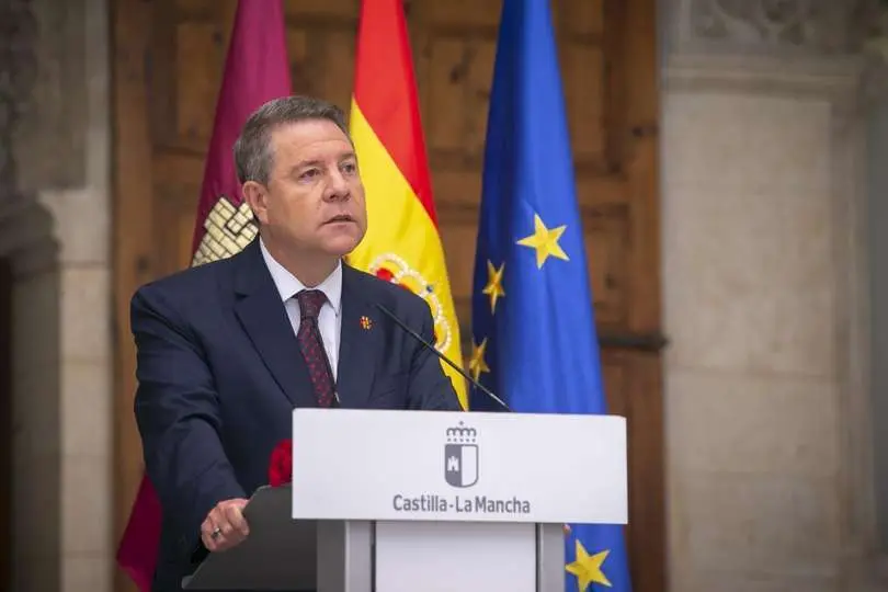 El presidente de Castilla-La Mancha, Emiliano Garc&iacute;a-Page