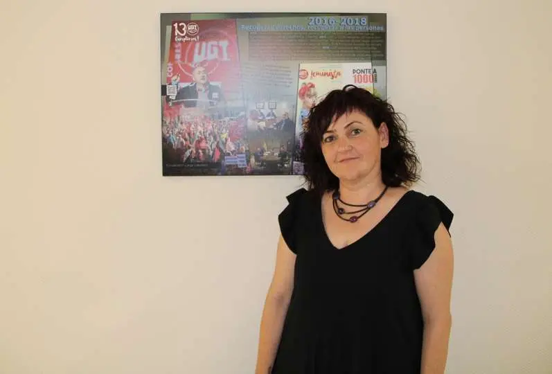 La responsable regional de Empleo de UGT-CLM, Isabel Carrascosa