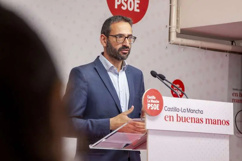 El secretario de Organizaci&oacute;n del PSOE de Castilla-La Mancha y diputado nacional, Sergio Guti&eacute;rrez