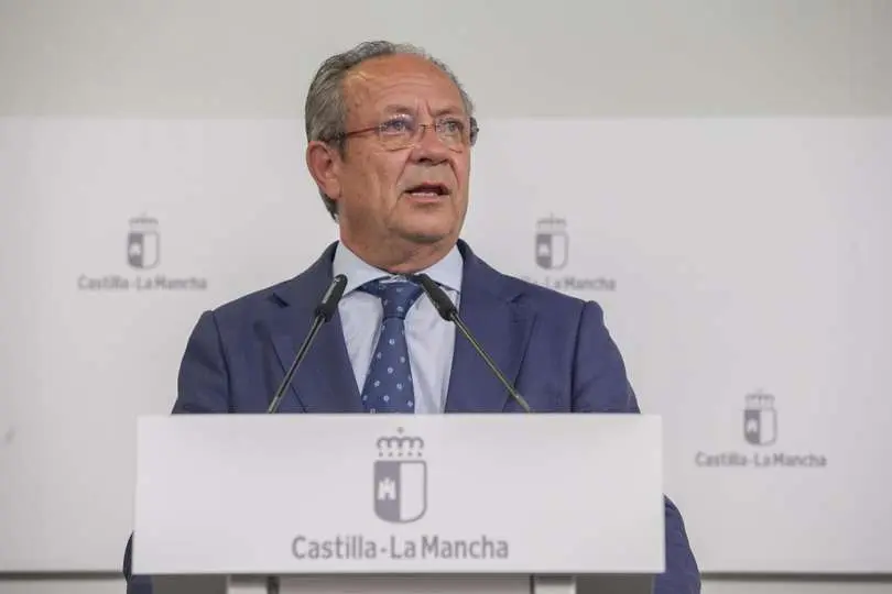 El consejero de Hacienda, Administraciones P&uacute;blicas y Transformaci&oacute;n Digital, Juan Alfonso Ruiz Molina