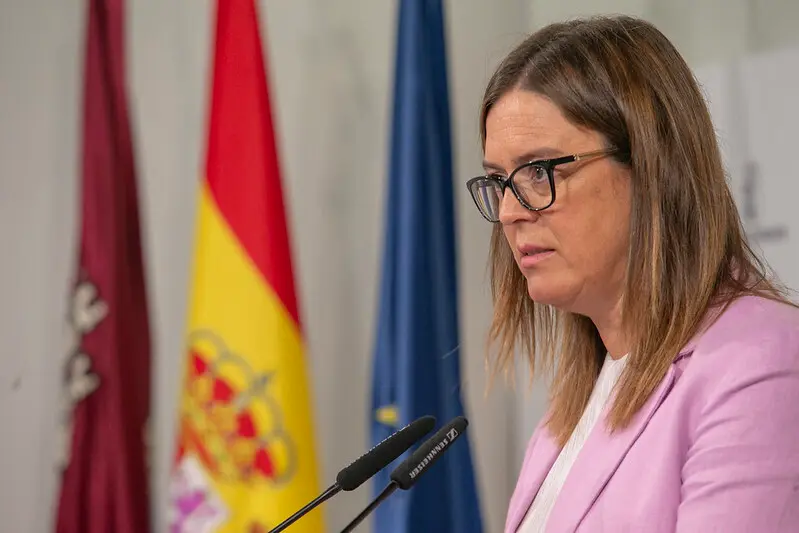 La consejera Portavoz, Esther Padilla