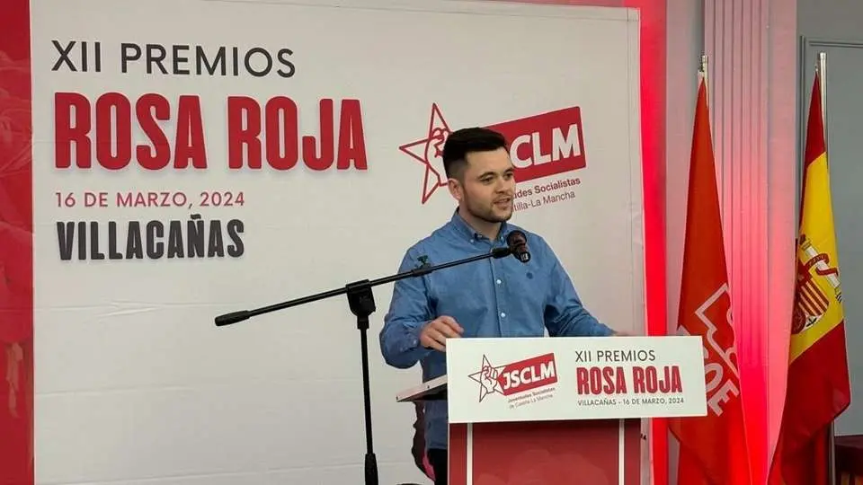 El secretario general de Juventudes Socialistas de Castilla-La Mancha, &Aacute;lvaro Toconar