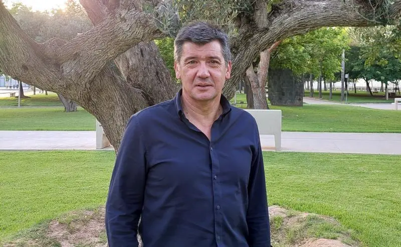 Manuel Vicente L&oacute;pez de la Nieta, presidente de la Hermandad Virgen de las Cruces